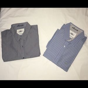Lacoste Button-ups - Size 44 and 46